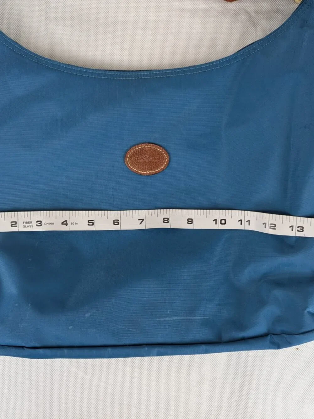 Longchamp le Pliage Shoulder Crossbody Hobo Bag Blue - Pre-Loved - Authentic.